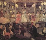 Isaac Israels Cafe-Chantant in a Popular Quarter in Amsterdam (nn02) oil painting